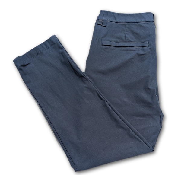 lululemon athletica Other - Lululemon Mens Pants Navy 33x30 Woven Stretch Breathable Slim 33x30.5 Flat Front